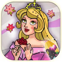 fairy princesses coloring book logo, reviews