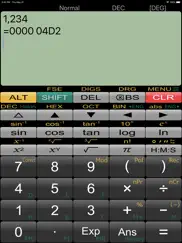 panecal scientific calculator iPad Captures Décran 4