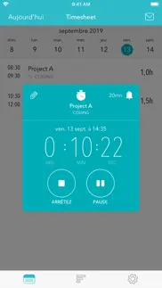 timesheet - time tracker iPhone Captures Décran 4