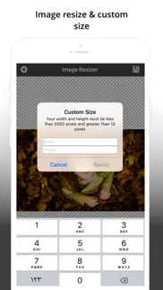 image resizer - resize photos iPhone Captures Décran 3