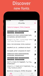 fontly: fonts for story, video iphone images 2