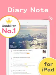 diary note - cute journaling iPad Captures Décran 1