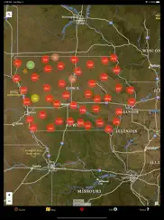 iowa mushroom forager map! ipad images 4