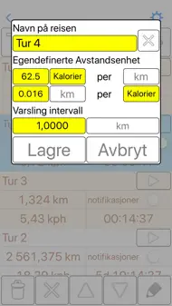 GPS kilometerteller pro iphone bilder 3