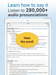 dictionary and thesaurus pro ipad images 4