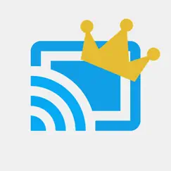 cast king - googlecast for tv logo, reviews