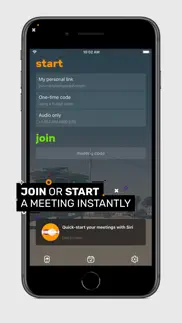 join.me - simple meetings iphone images 1