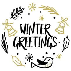 winter holidays greetings logo, reviews