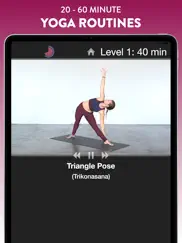 simply yoga - home instructor ipad capturas de pantalla 3
