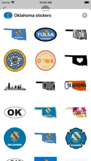 oklahoma emoji - usa sticker iphone resimleri 1