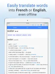 english-french dictionary. ipad images 1