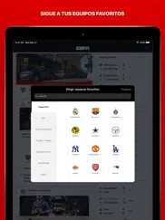 espn: live sports & scores ipad capturas de pantalla 2