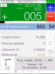 rallymeter.com ipad capturas de pantalla 1