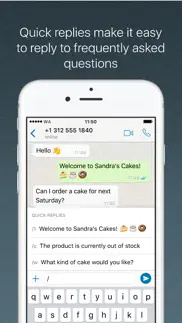 whatsapp business iphone images 3
