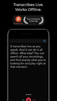 smart voice recorder - offline iPhone Captures Décran 1