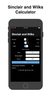 barbell loader and calculator iPhone Captures Décran 2