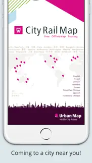 city rail map - travel offline iphone images 4