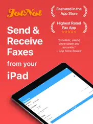 jotnot fax - send receive fax ipad images 1