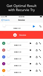 denoise audio - remove noise iphone bildschirmfoto 4