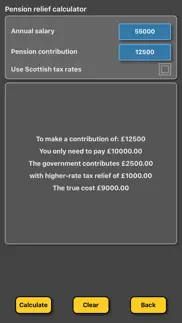 pension tax relief calculator iphone images 2