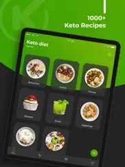 keto diet app- recipes planner ipad images 1