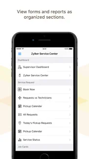 customer portal - zoho creator iphone images 1