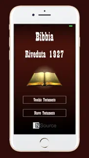la sacra bibbia in italiano. iPhone Captures Décran 1