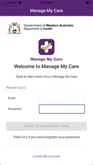 manage my care iphone images 1