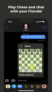 play chess for imessage iphone resimleri 2