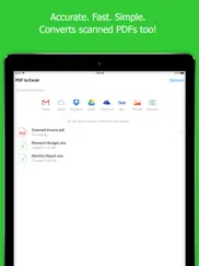 pdf to excel converter - ocr ipad images 1