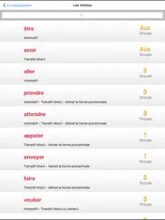 conjugacion verbos en frances ipad capturas de pantalla 2