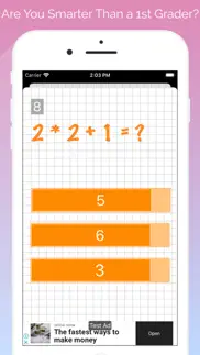 annoying math game iphone resimleri 2