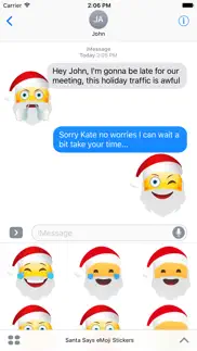 santa says emoji stickers iphone images 1