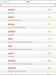 conjugacion verbos en italiano ipad capturas de pantalla 2