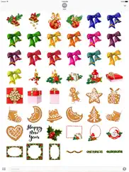 beautiful christmas stickers ipad images 2