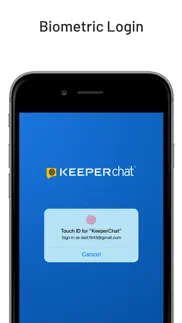 keeperchat encrypted messenger iphone images 1