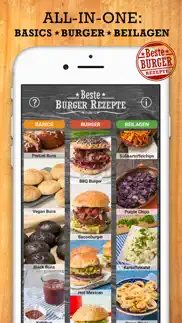 beste burger rezepte iphone bildschirmfoto 1
