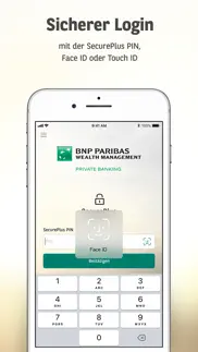 private banking secureplus iphone bildschirmfoto 1