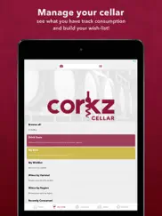 corkz: wine reviews and cellar ipad images 3