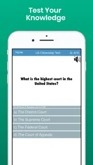 citizenship test with audio iphone images 4