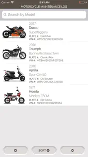 motorcycle maintenance log iphone images 2