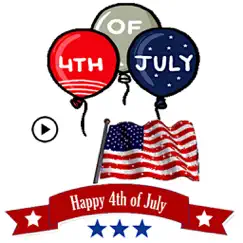 happy 4th of july animated gif logo, reviews