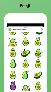 avocado stickers for imessage iphone images 2