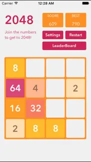 2048 - best puzzle games iphone resimleri 3