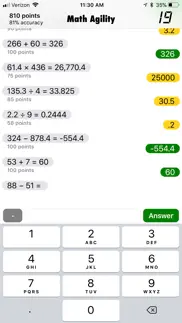math agility iPhone Captures Décran 1