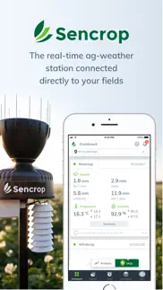 sencrop, die agrarwetter-app iphone bildschirmfoto 1