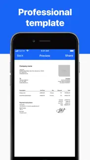 invoice maker app – invoicing iphone images 4
