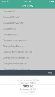 gps utility iphone capturas de pantalla 3