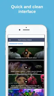 status videos - tamil iPhone Captures Décran 2