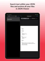 json viewer - json file reader iPad Captures Décran 3